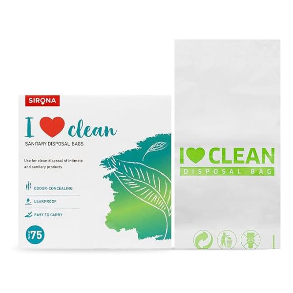 Netmeds | Sirona Sanitary & Diapers Disposal Bag 75's
