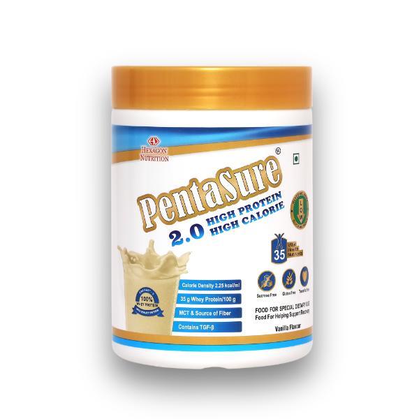 Netmeds | PentaSure 2.0 High Protein High Calorie Powder - Vanilla Flavour 400 g