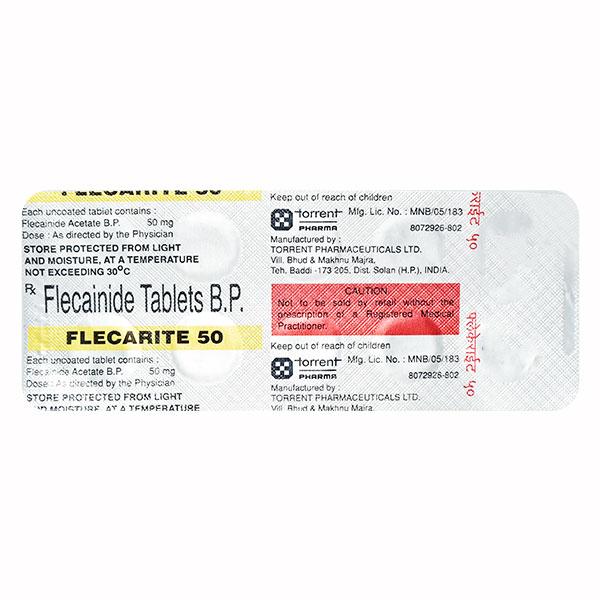 Netmeds | Flecarite 50mg Tablet 10'S