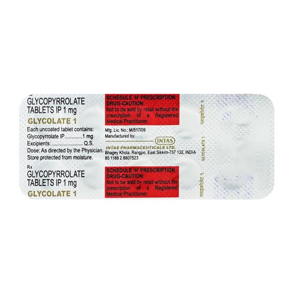 Netmeds | Glycolate 1mg Tablet 10'S
