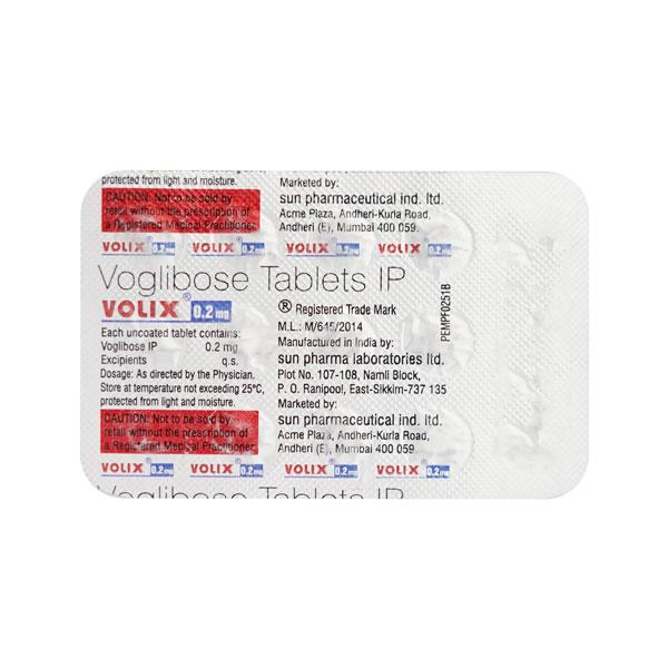 Netmeds | Volix 0.2mg Tablet 15'S