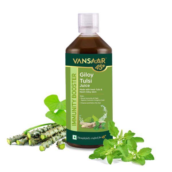 Netmeds | Vansaar 45+ Giloy & Tulsi Juice 1 L