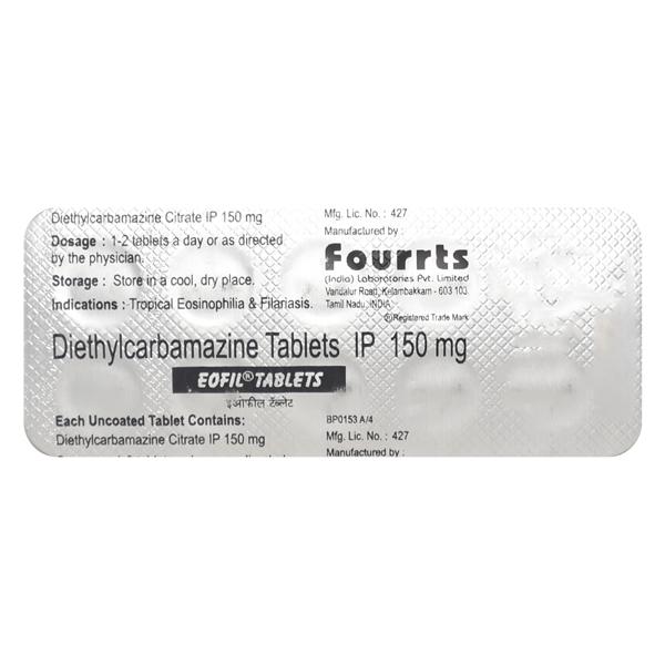 Netmeds | Eofil 150mg Tablet 10'S