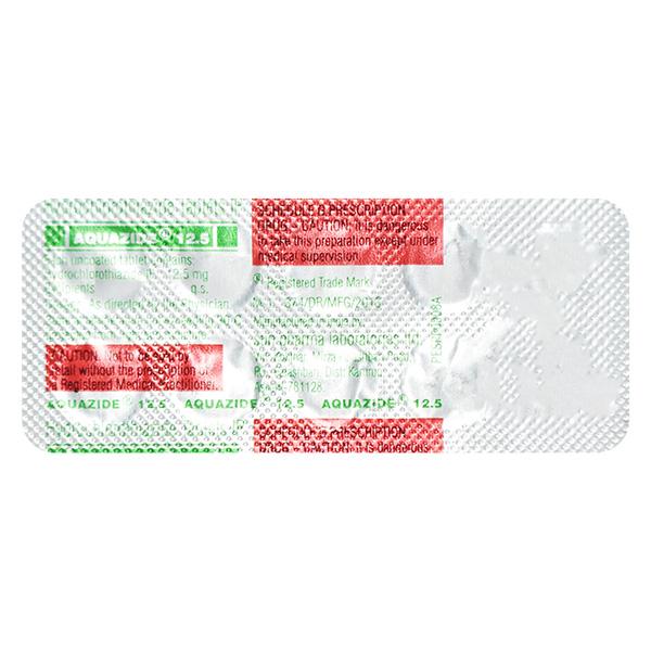 Netmeds | Aquazide 12.5mg Tablet 10'S