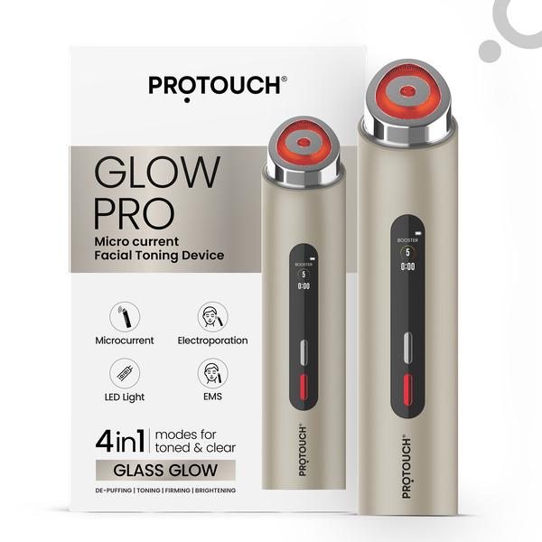 Netmeds | Protouch Glow Pro - Microcurrent Facial Toning Device - Etoupe 1's