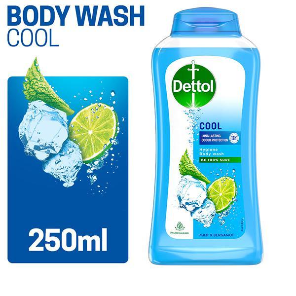 Netmeds | Dettol Long Lasting Hygiene Body Wash - Cool 250 ml