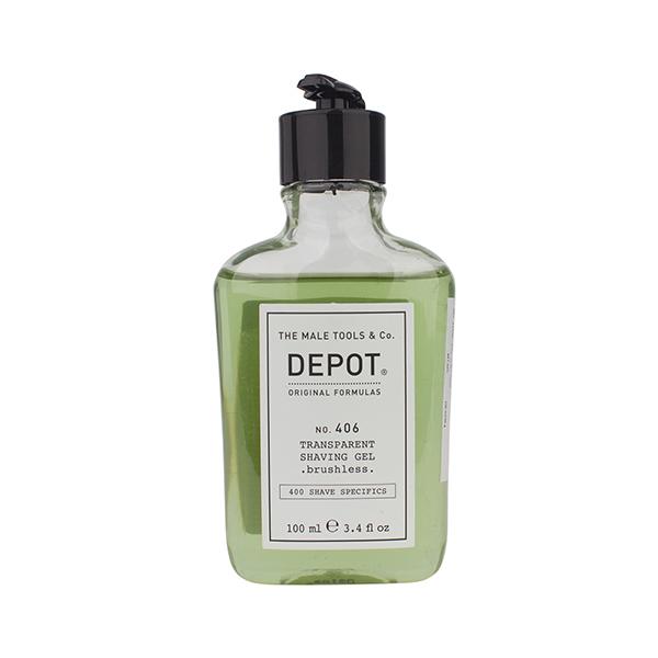 Netmeds | Depot 406 Transparent Shaving Gel Brushless 100 ml
