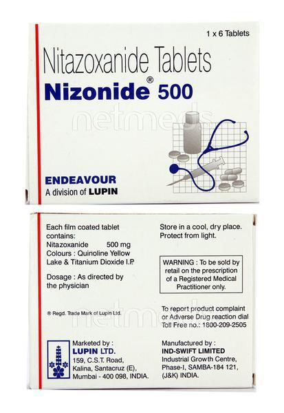 Netmeds | Nizonide 500mg Tablet 6'S