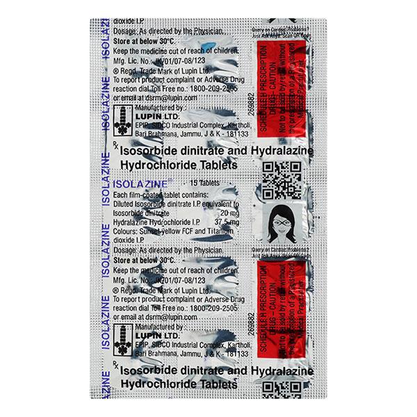 Netmeds | ISOLAZINE Tablet 15's