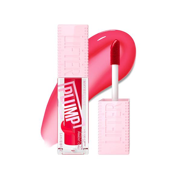 Netmeds | Maybelline New York Lifter Plump - Plumping Lip Gloss, Red Flag 5 ml