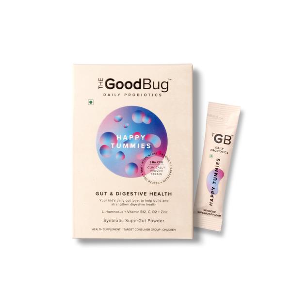 Netmeds | The Good Bug Happy Tummies 1.5gm Sachet 15's