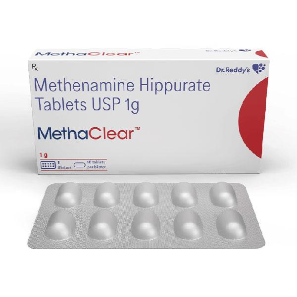 Netmeds | METHACLEAR 1g Tablet 10's