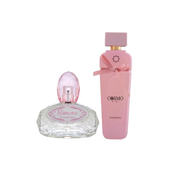 Netmeds | Maryaj Ramona EDP Citrus Floral Perfume And Maryaj Cosmo Girl EDP Floral Powdery Perfume 200 ml