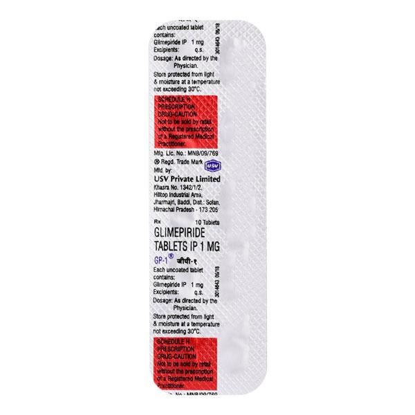 Netmeds | GP 1mg Tablet 10'S