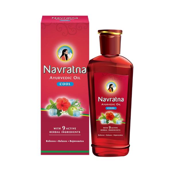 Netmeds | Navratna Ayurvedic Cool Oil 90 ml
