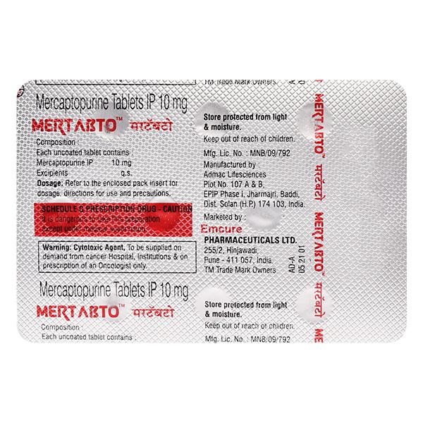 Netmeds | MERTABTO Tablet 10's