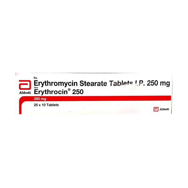 Netmeds | ERYTHROCIN NEW 250mg Tablet 10's