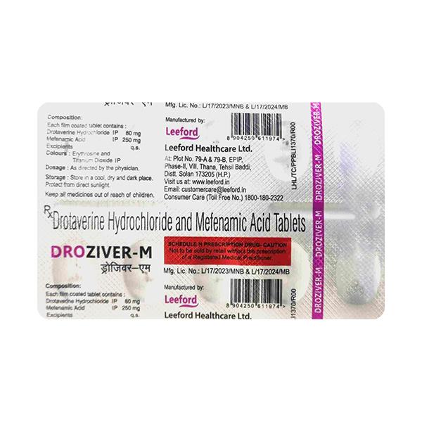 Netmeds | DROZIVER M Tablet 10's