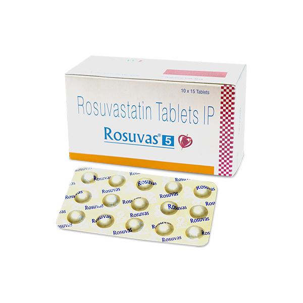 Netmeds | Rosuvas 5mg Tablet 15'S