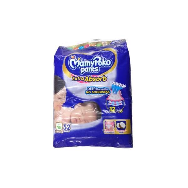 Netmeds | MamyPoko Extra Absorb Diaper Pants (New Born) 52's