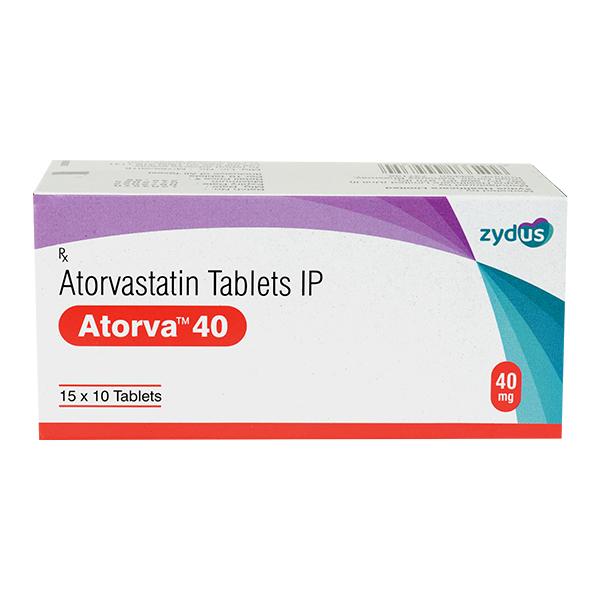 Netmeds | Atorva 40mg Tablet 10'S