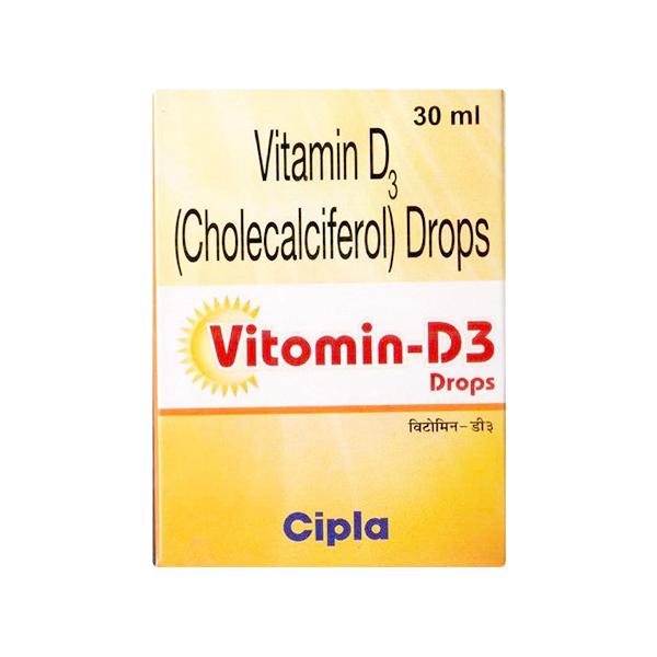 Netmeds | Vitomin D3 Drops 30ml