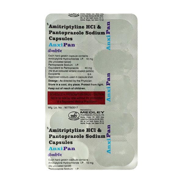 Netmeds | Anxipan Capsule 10