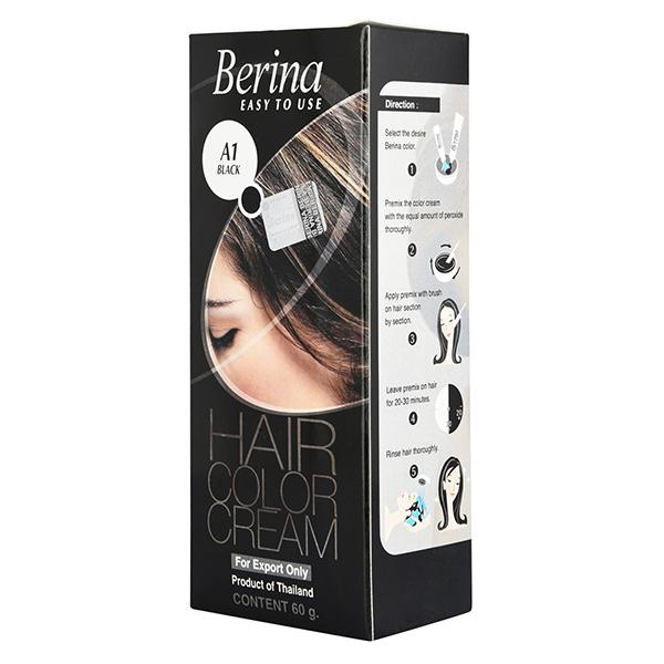 Netmeds | Berina A1 Black Hair Color Cream 60 gm