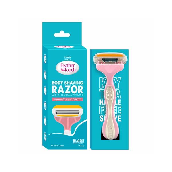 Netmeds | Vi-John Women Feather Touch Body Shaving Razor 1's