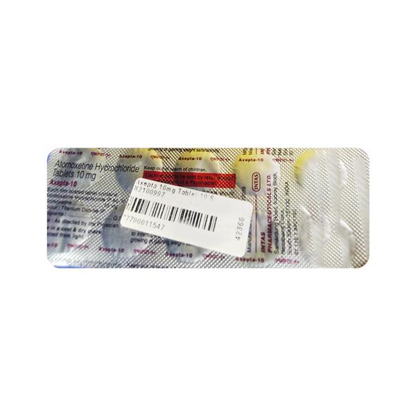Netmeds | Axepta 10mg Tablet 10'S