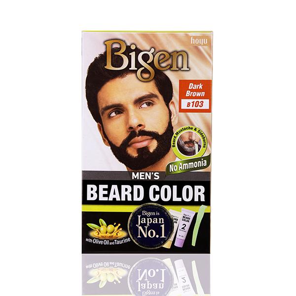 Netmeds | Bigen Men'S Beard Color - B103 Dark Brown 40 gm