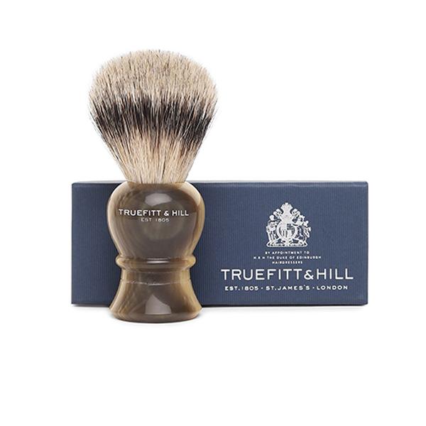 Netmeds | Truefitt and Hill Faux Horn Super Handmade Shaving Brush Regency Luxury Essential Grooming Collection For Men 1's