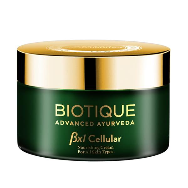 Netmeds | Biotique Nature'S Cell Golden Age Repair Concentrate Bxl Saffron Cream 50 Gm