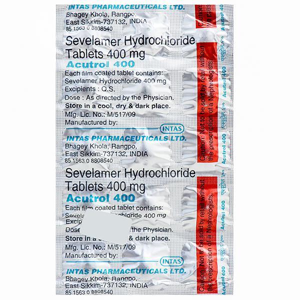 Netmeds | Acutrol 400mg Tablet 15'S
