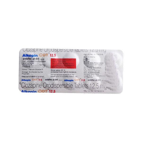 Netmeds | Alkepin Odt 12.5mg Tablet 10'S
