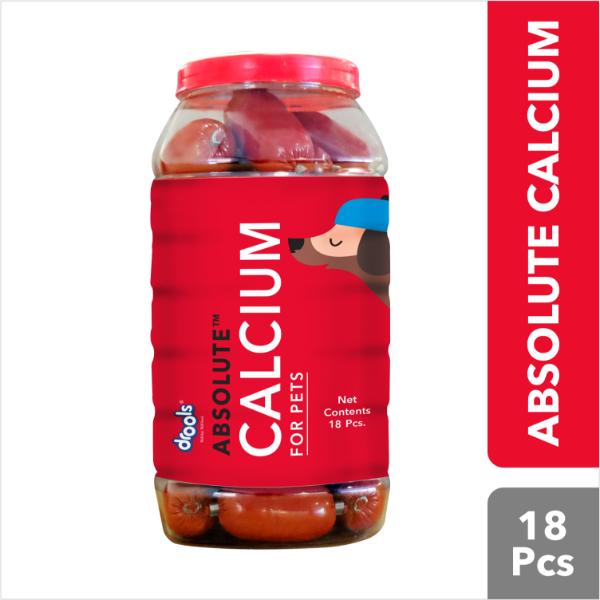 Netmeds | Drools Absolute Calcium Sausage Dog Supplement (Jar) 18's