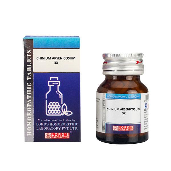 Netmeds | Lord's Trituration Chinium Ars 3X Tablet 25 gm