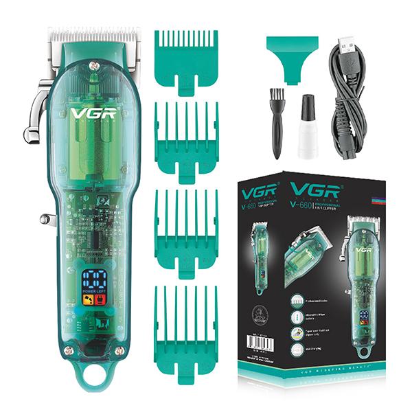 Netmeds | VGR V-660 Trimmer 200 min Runtime 4 Length Settings (Green) 1's