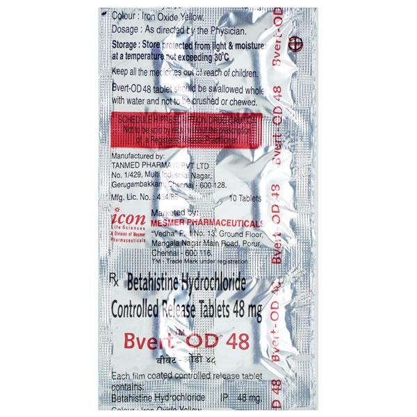 Netmeds | Bvert OD 48mg Tablet 10'S