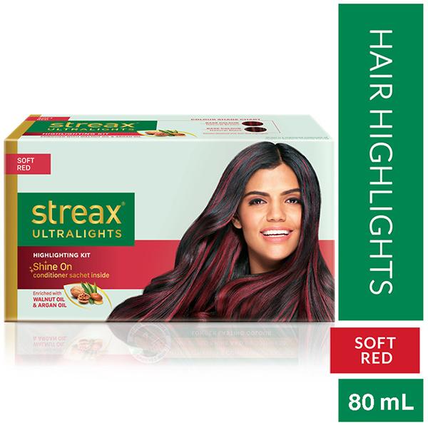 Netmeds | Streax Ultralights Highlighting Kit - Soft-Red 1's