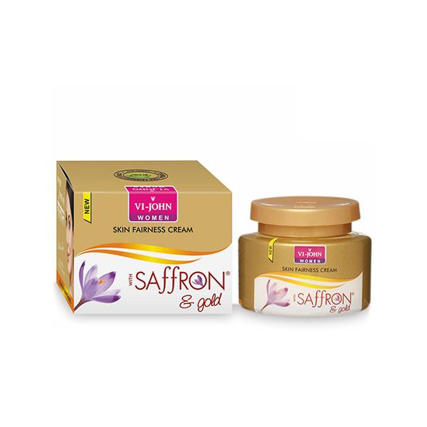 Netmeds | Vi-John Women Saffron Gold Skin Fairness Cream - Pack of 5 x 50 gm