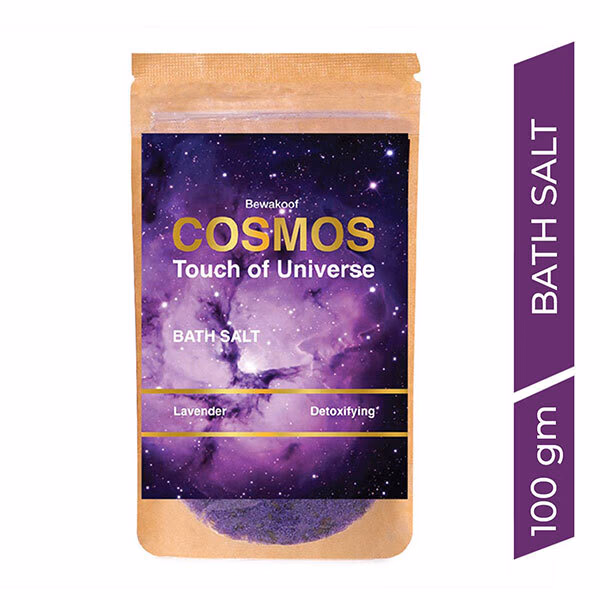 Netmeds | Cosmos by Bewakoof Detoxifying Bath Salt Powered By Lavender 100 gm