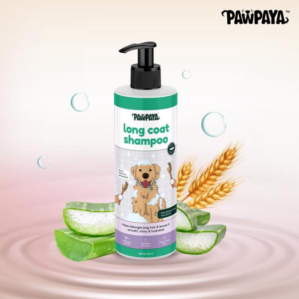 Netmeds | Pawpaya Long Coat Shampoo New 250 ml