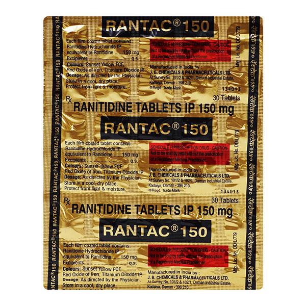 Netmeds | Rantac 150mg Tablet 30'S
