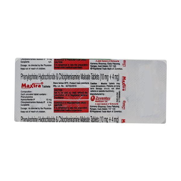Netmeds | Maxtra Tablet 10'S