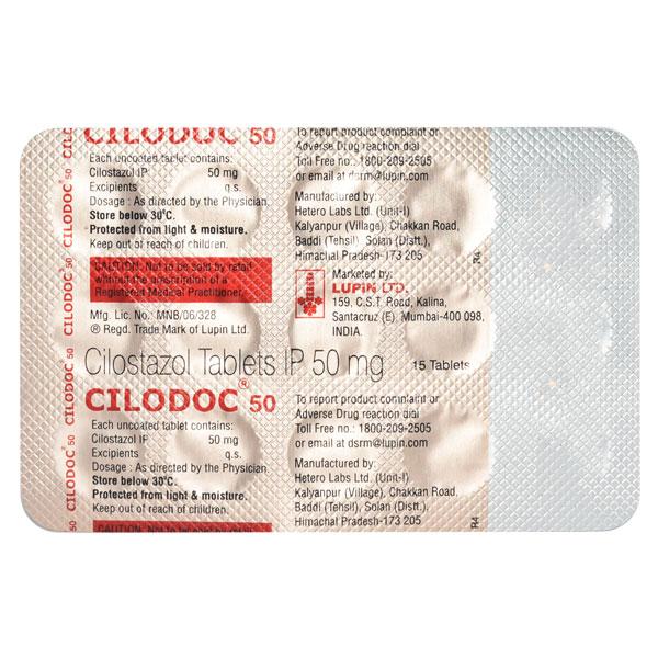 Netmeds | CILODOC 50 Tablet 15's