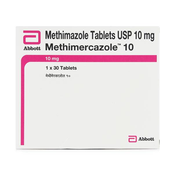 Netmeds | METHIMERCAZOLE 10mg Tablet 30's