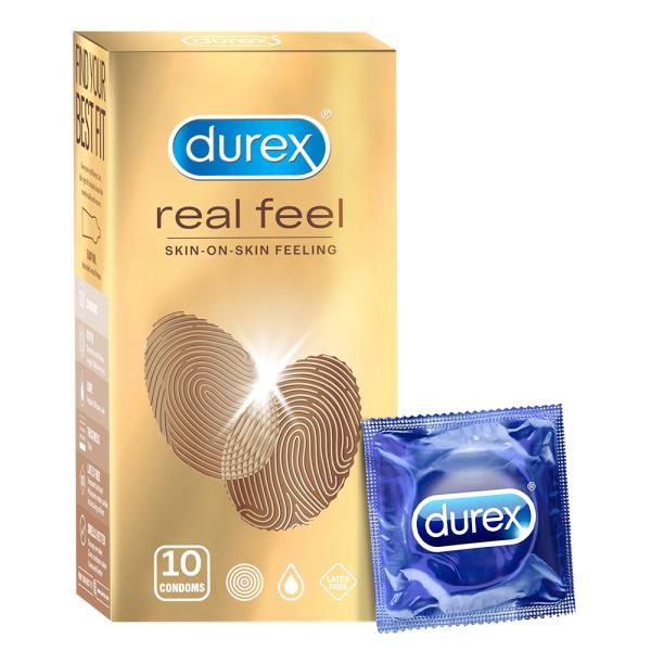 Netmeds | Durex Condoms - Real Feel 10's