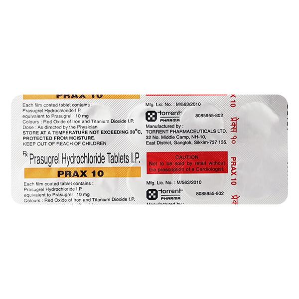 Netmeds | Prax 10mg Tablet 10'S