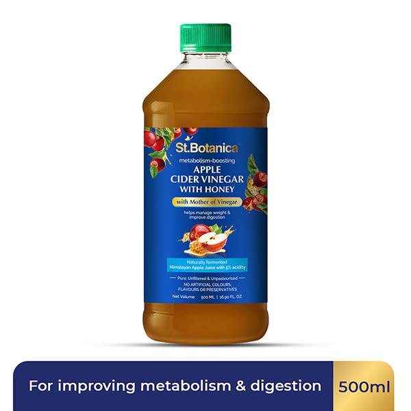 Netmeds | St.Botanica Apple Cider Vinegar with Honey 500 ml
